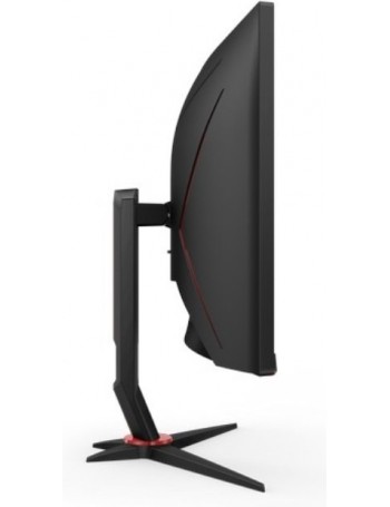 AOC CU34G2X BK monitor de ecrã plano 86,4 cm (34") 3440 x 1440 pixels WQHD LED Curvado Preto