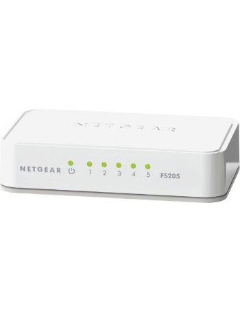 Netgear FS205 Não-gerido Branco