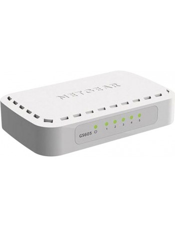 Netgear GS605-400PES comutador de rede Não-gerido L2 Gigabit Ethernet (10 100 1000) Branco