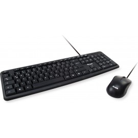 Equip 245202 teclado USB AZERTY Português Preto