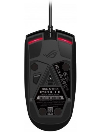 ASUS Impact II rato USB Óptico 6200 DPI Ambidestro