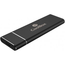 CoolBox miniChase S32 M.2 Compartimento SSD Preto