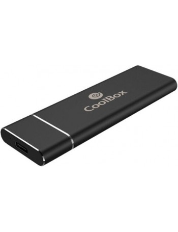 CoolBox miniChase S32 M.2 Compartimento SSD Preto