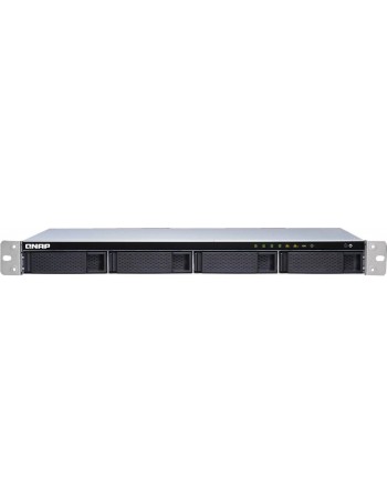 QNAP TS-431XeU Alpine AL-314 Ethernet LAN Prateleira (1U) Preto, Inox NAS