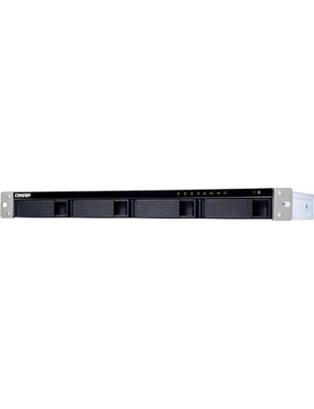 QNAP TS-431XeU Alpine AL-314 Ethernet LAN Prateleira (1U) Preto, Inox NAS