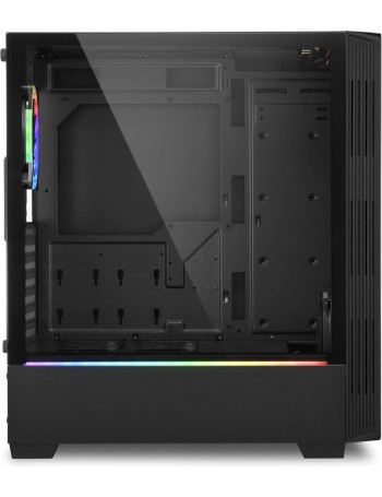 Sharkoon RGB LIT 100 Midi ATX Tower Preto