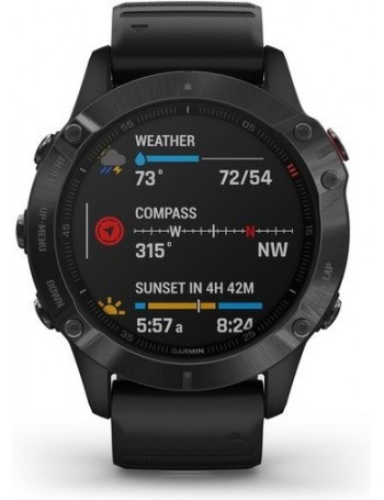 Garmin fēnix 6 Pro relógio inteligente Preto 3,3 cm (1.3") GPS