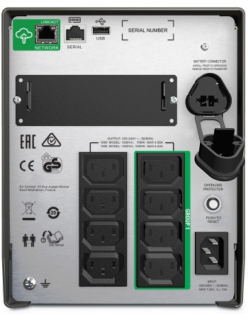 SMT1000IC Line-Interactive 1000 VA 700 W 8 tomada(s) CA