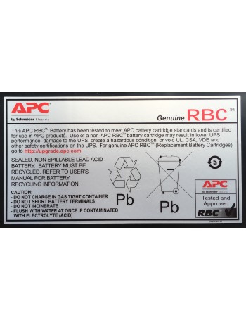 APC RBC7 bateria UPS Chumbo-ácido selado (VRLA)