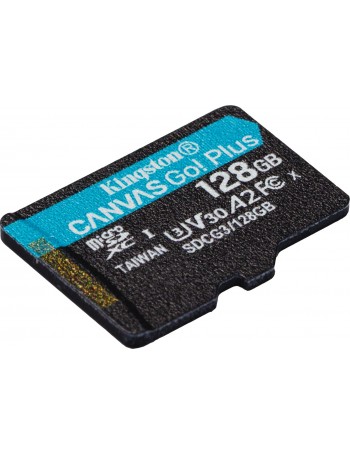 Kingston Technology Canvas Go! Plus cartão de memória 128 GB MicroSD Classe 10 UHS-I