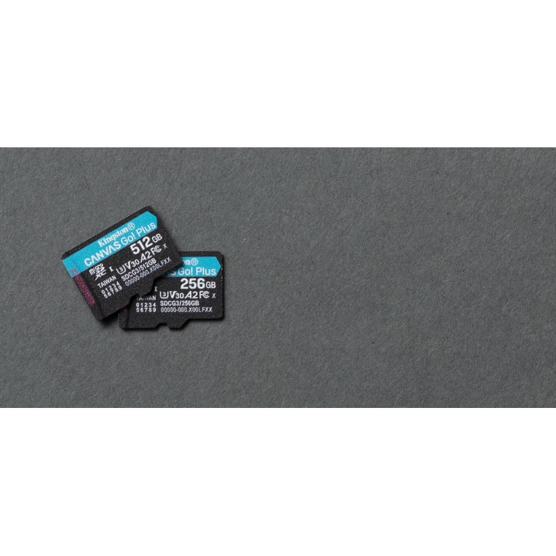 Cartão de Memoria Kingston Micro SD 64GB Canvas GO Plus Classe 10Â