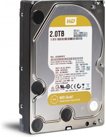 Western Digital Gold 3.5" 2000 GB ATA serial III