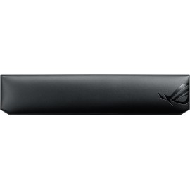 ASUS ROG Gaming Wrist Rest descanso para pulsos Espuma, Couro sintético Preto