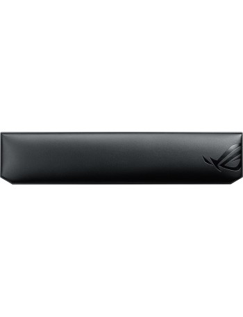 ASUS ROG Gaming Wrist Rest descanso para pulsos Espuma, Couro sintético Preto