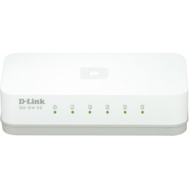 D-Link GO-SW-5E E comutador de rede Não-gerido Fast Ethernet (10 100) Branco