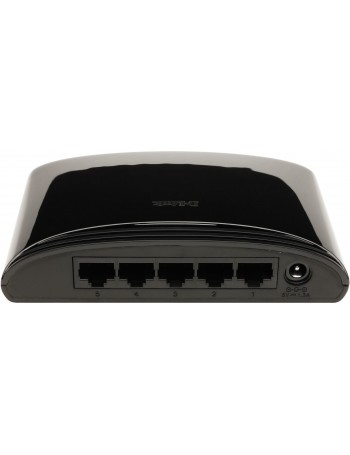 D-Link DES-1005D Não-gerido Fast Ethernet (10 100) Preto