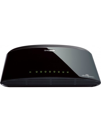 D-Link DES-1008D Não-gerido Fast Ethernet (10 100) Preto