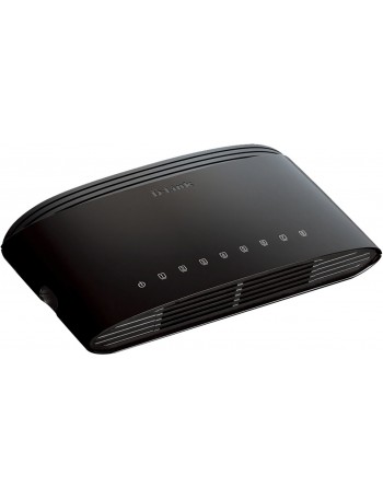 D-Link DES-1008D Não-gerido Fast Ethernet (10 100) Preto