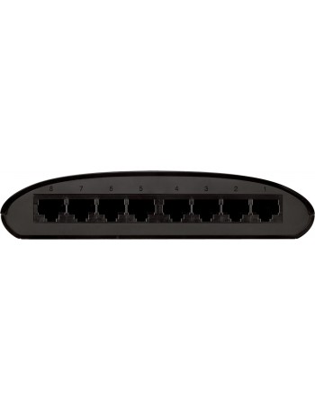 D-Link DES-1008D Não-gerido Fast Ethernet (10 100) Preto