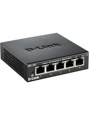 D-Link DES-105 Preto