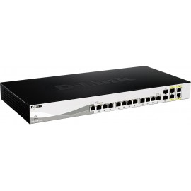 D-Link DXS-1210-16TC comutador de rede Gerido L2 10G Ethernet (100 1000 10000) Preto