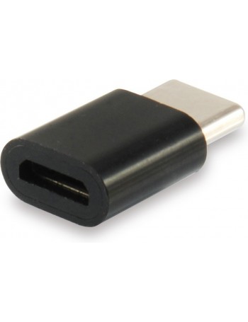 Equip 133472 cabo de interface adaptador de género USB C Micro USB B Preto