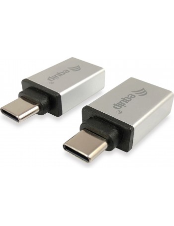 Equip 133473 cabo de interface adaptador de género USB Type C USB Type A Prateado