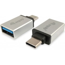 Equip 133473 cabo de interface adaptador de género USB Type C USB Type A Prateado