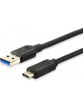 Equip 128343 cabo USB 0,25 m 3.2 Gen 1 (3.1 Gen 1) USB C USB A Preto
