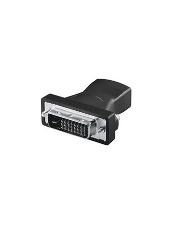 Goobay A 333 (HDMI 19pin F DVI-D 24+1pin M) Preto