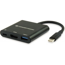 Conceptronic DONN01B USB 3.0 (3.1 Gen 1) Type-C 5000 Mbit s Preto