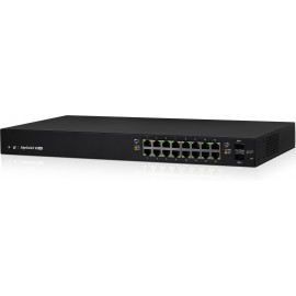 Ubiquiti Networks ES-16-150W comutador de rede Gerido L2 L3 Gigabit Ethernet (10 100 1000) Preto Apoio Power over Ethernet (PoE)