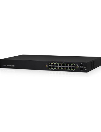 Ubiquiti Networks ES-16-150W comutador de rede Gerido L2 L3 Gigabit Ethernet (10 100 1000) Preto Apoio Power over Ethernet (PoE)