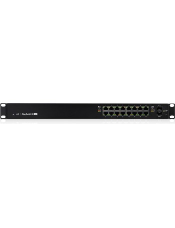 Ubiquiti Networks ES-16-150W comutador de rede Gerido L2 L3 Gigabit Ethernet (10 100 1000) Preto Apoio Power over Ethernet (PoE)