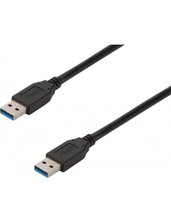 Ewent EW-100112-030-N-P cabo USB 3 m 3.2 Gen 1 (3.1 Gen 1) USB A Preto