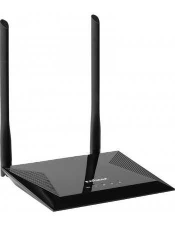 Edimax N300 router sem fios Single-band (2,4 GHz) Fast Ethernet Preto