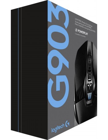 Logitech G G903 Rato RF Wireless+USB Óptico 16000 DPI Ambidestro [910-005672]