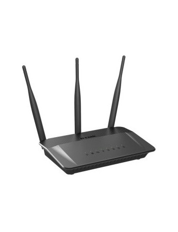 D-Link DIR-809 router sem fios Dual-band (2,4 GHz   5 GHz) Fast Ethernet Preto