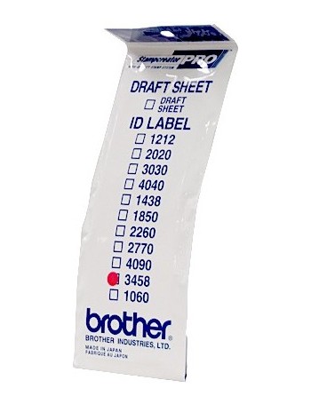 Brother ID3458 etiqueta para impressão