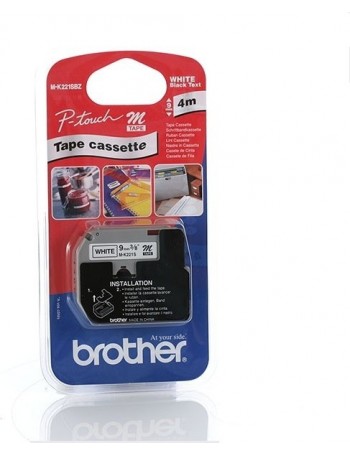 Brother MK221SBZ Labelling Tape (9mm) etiquetadora M