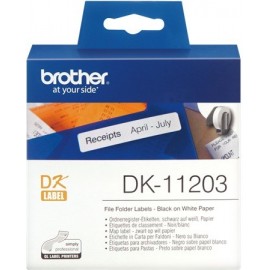 Brother DK-11203 etiquetadora Preto sobre branco