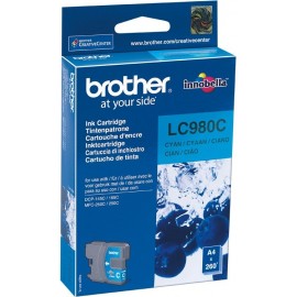 Brother LC-980C tinteiro Original Ciano 1 peça(s)