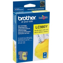 Brother LC-980Y tinteiro Original Amarelo 1 peça(s)