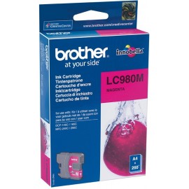 Brother LC-980M tinteiro Original magenta 1 peça(s)