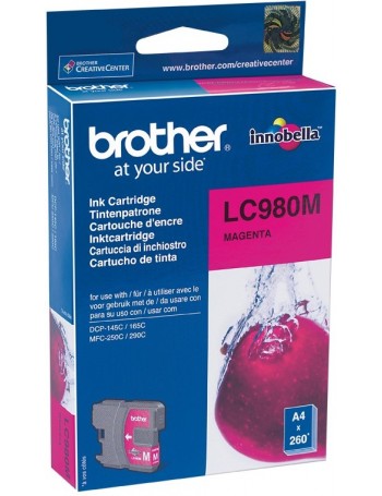 Brother LC-980M tinteiro Original magenta 1 peça(s)