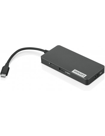 Lenovo GX90T77924 hub de interface USB 3.2 Gen 1 (3.1 Gen 1) Type-C 5000 Mbit s Cinzento