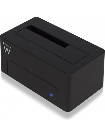 Ewent EW7012 Docking Station para Discos Rígidos USB 3.2 Gen 1 (3.1 Gen 1) Type-B Preto