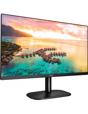 AOC 24B2XH monitor de ecrã 60,5 cm (23.8") 1920 x 1080 pixels Full HD LED Preto