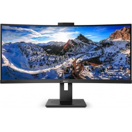 Philips P Line 346P1CRH 00 LED display 86,4 cm (34") 3440 x 1440 pixels UltraWide Quad HD Preto