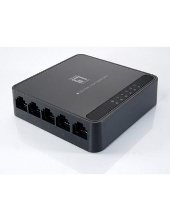 LevelOne GEU-0522 Gigabit Ethernet (10 100 1000) Preto